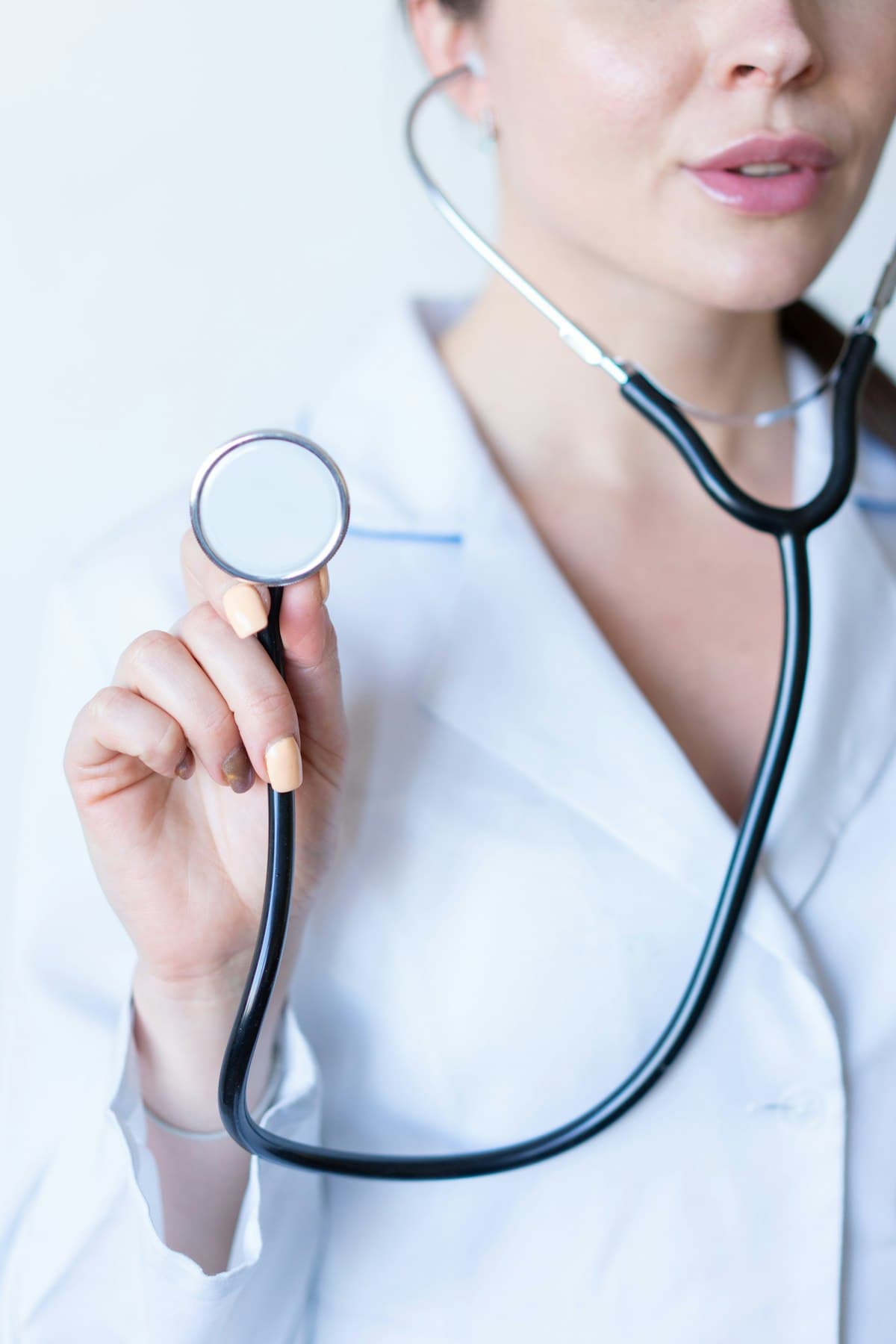 Physician working with a patient chart