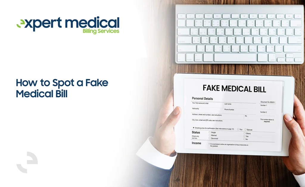 how to spot a fake medical bill